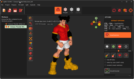 Preparing the model in Split3r